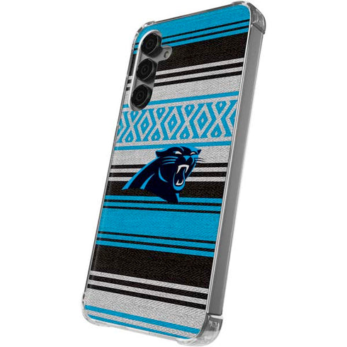 NFL Carolina Panthers Trailblazer Galaxy S24 Plus Clear Case
