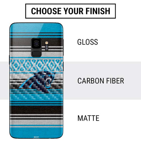 NFL Carolina Panthers Trailblazer Galaxy S9 Skin
