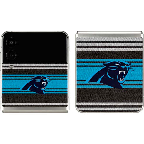 NFL Carolina Panthers Trailblazer Galaxy Z Flip3 5G Skin