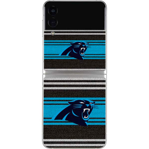 NFL Carolina Panthers Trailblazer Galaxy Z Flip3 5G Skin
