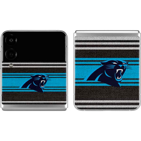 NFL Carolina Panthers Trailblazer Galaxy Z Flip4 5G Skin