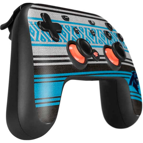 NFL Carolina Panthers Trailblazer Google Stadia Controller Skin