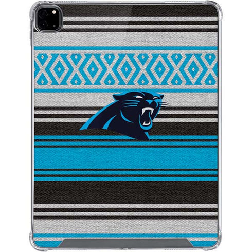 NFL Carolina Panthers Trailblazer iPad Pro 12.9in (2020) Clear Case