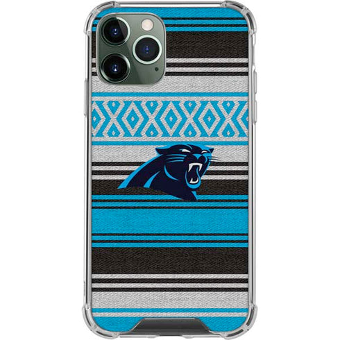 NFL Carolina Panthers Trailblazer iPhone 11 Pro Max Clear Case