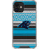 NFL Carolina Panthers Trailblazer iPhone 12 Mini Clear Case