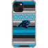 NFL Carolina Panthers Trailblazer iPhone 13 Mini Clear Case