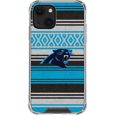 NFL Carolina Panthers Trailblazer iPhone 14 Clear Case