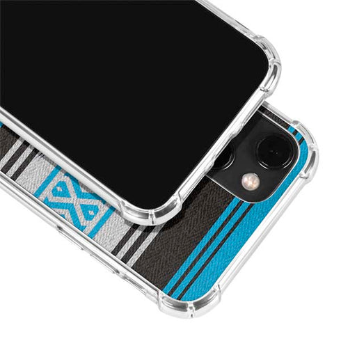 NFL Carolina Panthers Trailblazer iPhone 15 Plus Clear Case