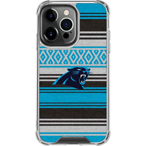 NFL Carolina Panthers Trailblazer iPhone 14 Pro Clear Case