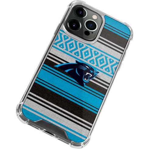 NFL Carolina Panthers Trailblazer iPhone 15 Pro Max Clear Case