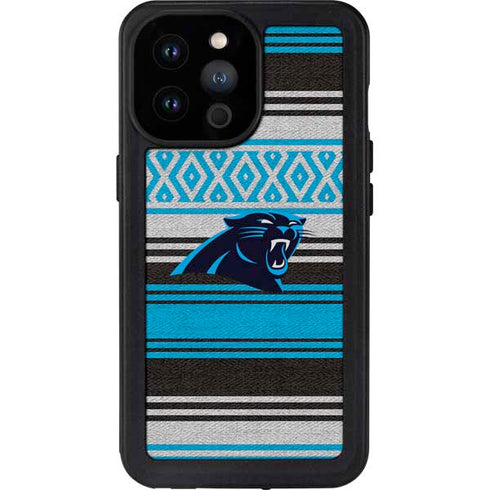 NFL Carolina Panthers Trailblazer iPhone 14 Pro Max Waterproof Case