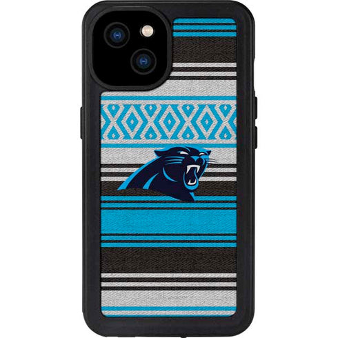NFL Carolina Panthers Trailblazer iPhone 15 Plus Waterproof Case