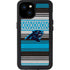 NFL Carolina Panthers Trailblazer iPhone 15 Plus Waterproof Case