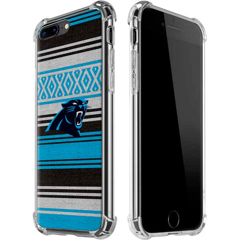 NFL Carolina Panthers Trailblazer iPhone 7/8 Plus Clear Case