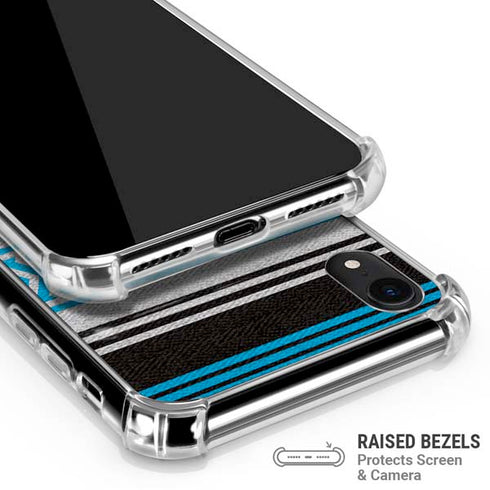 NFL Carolina Panthers Trailblazer iPhone XR Clear Case