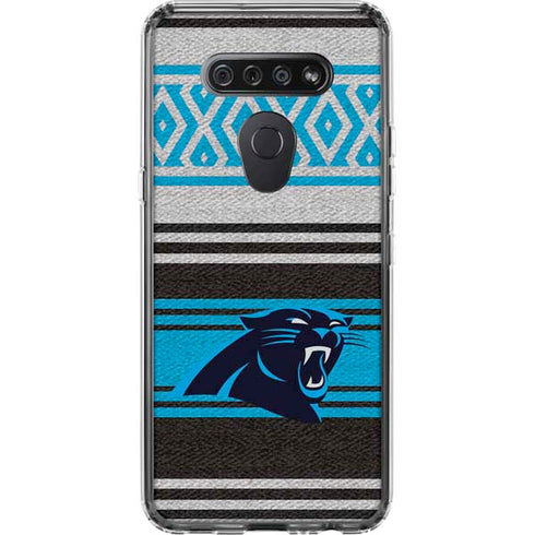 NFL Carolina Panthers Trailblazer LG K51/Q51 Clear Case