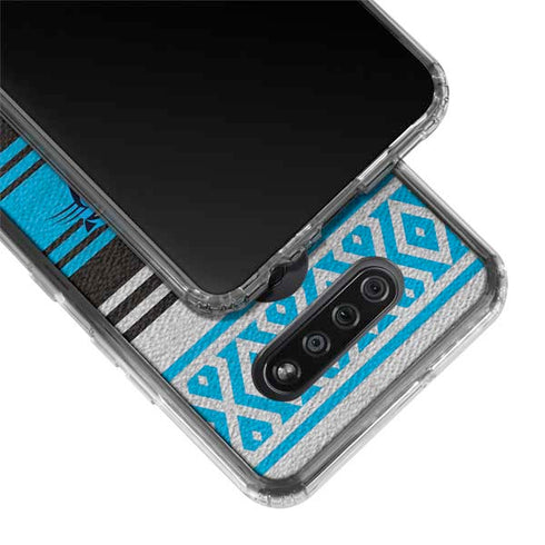 NFL Carolina Panthers Trailblazer LG K51/Q51 Clear Case