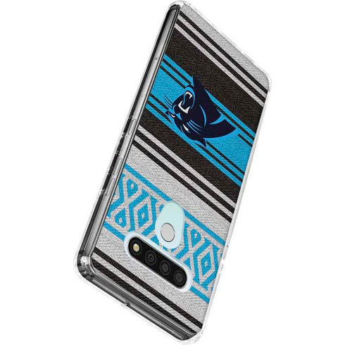 NFL Carolina Panthers Trailblazer LG Stylo 6 Clear Case
