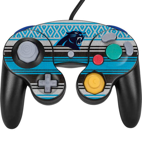 NFL Carolina Panthers Trailblazer Nintendo GameCube Controller Skin