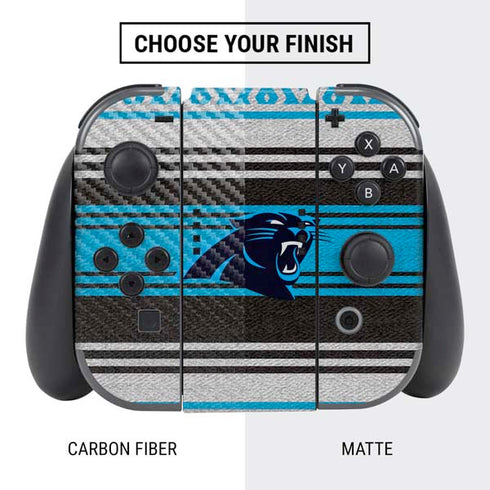 NFL Carolina Panthers Trailblazer Nintendo Switch Bundle Skin