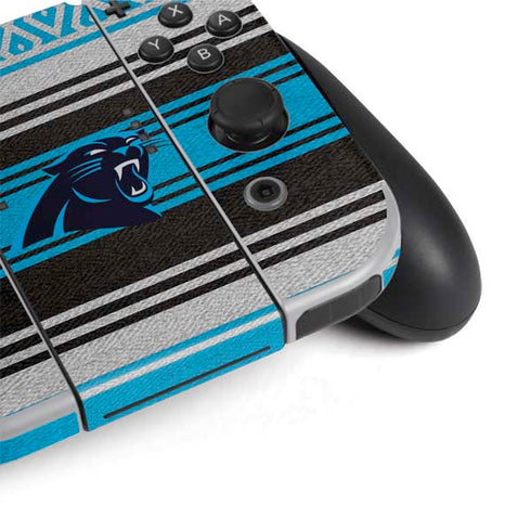 NFL Carolina Panthers Trailblazer Nintendo Switch OLED (2021) Skin