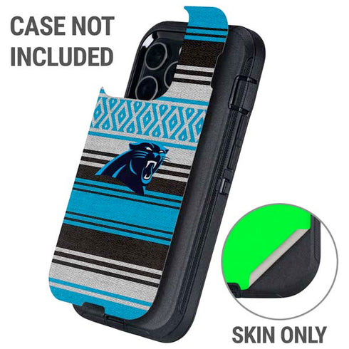 NFL Carolina Panthers Trailblazer Otterbox Defender iPhone Skin