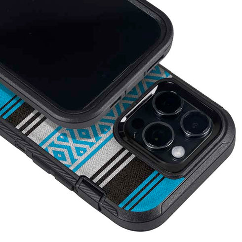 NFL Carolina Panthers Trailblazer Otterbox Defender iPhone Skin