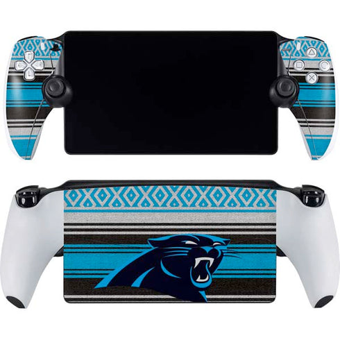 NFL Carolina Panthers Trailblazer PlayStation Portal Remote Player Skin