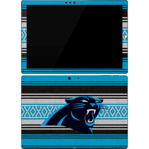 NFL Carolina Panthers Trailblazer Surface Pro 7 Skin