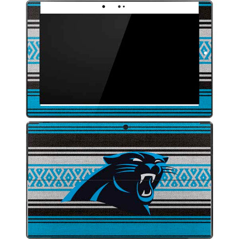 NFL Carolina Panthers Trailblazer Surface Pro Tablet Skin