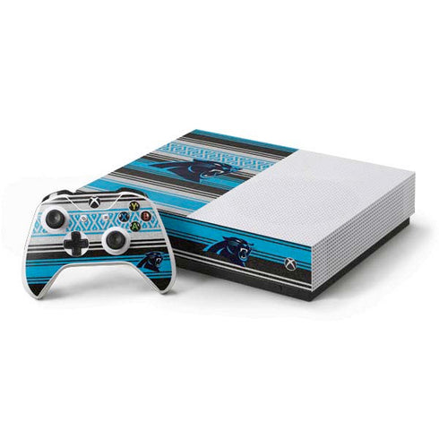 NFL Carolina Panthers Trailblazer Xbox One S All-Digital Edition Bundle Skin