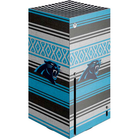 NFL Carolina Panthers Trailblazer Xbox Series X Console Skin