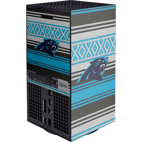 NFL Carolina Panthers Trailblazer Xbox Series X Console Skin