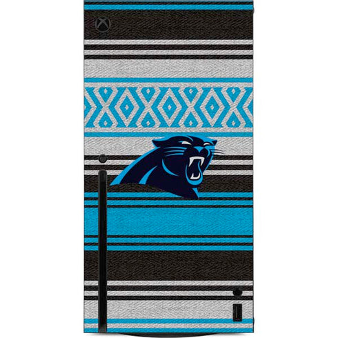NFL Carolina Panthers Trailblazer Xbox Series X Console Skin