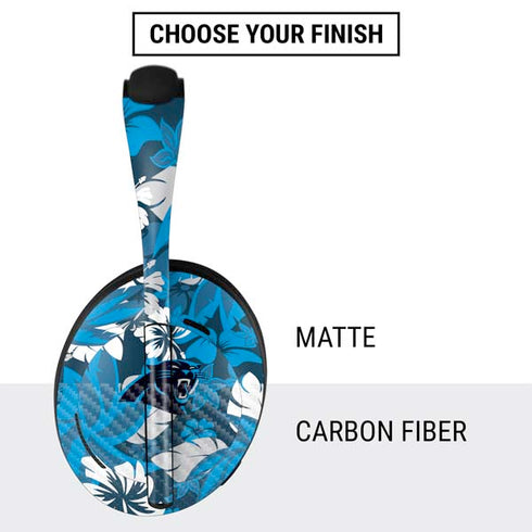 NFL Carolina Panthers Tropical Print Bose Noise Cancelling Headphones 700 Skin