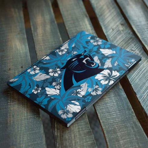 NFL Carolina Panthers Tropical Print HP Envy Skin