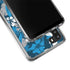 NFL Carolina Panthers Tropical Print Galaxy A21 Clear Case