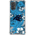 NFL Carolina Panthers Tropical Print Galaxy A32 5G Clear Case