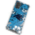 NFL Carolina Panthers Tropical Print Galaxy A32 5G Clear Case