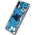 NFL Carolina Panthers Tropical Print Galaxy A50 Clear Case