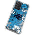NFL Carolina Panthers Tropical Print Galaxy A52 5G Clear Case