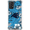 NFL Carolina Panthers Tropical Print Galaxy A72 5G Clear Case