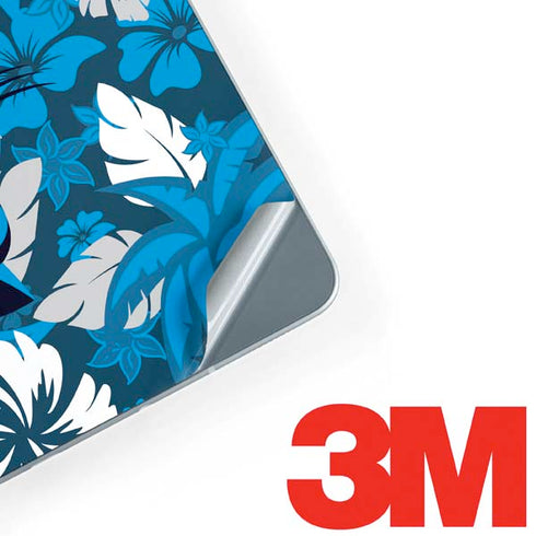 NFL Carolina Panthers Tropical Print Galaxy Book 12in Skin