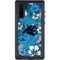 NFL Carolina Panthers Tropical Print Galaxy Note 10 Waterproof Case