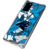 NFL Carolina Panthers Tropical Print Galaxy Note20 5G Clear Case