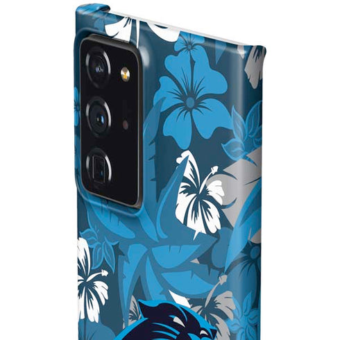 NFL Carolina Panthers Tropical Print Galaxy Note20 Ultra 5G Lite Case