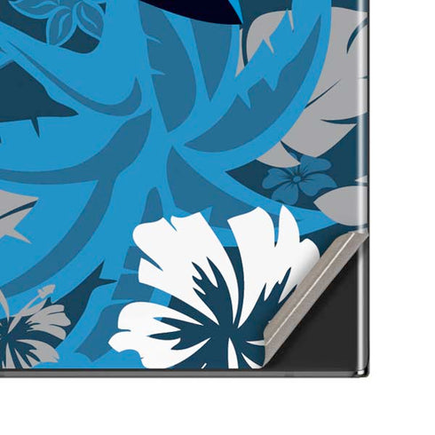 NFL Carolina Panthers Tropical Print Galaxy Note20 Ultra 5G Skin