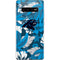 NFL Carolina Panthers Tropical Print Galaxy S10 Plus Skin