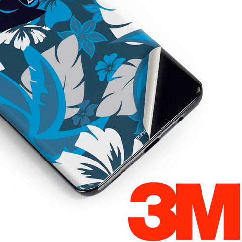 NFL Carolina Panthers Tropical Print Galaxy S10 Plus Skin