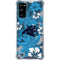 NFL Carolina Panthers Tropical Print Galaxy S20 FE Clear Case